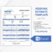 Excel Roofing Estimate Template | Roofer Quote Template | Simple ...