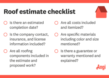 What to Look for in a Roofing Estimate | Angi